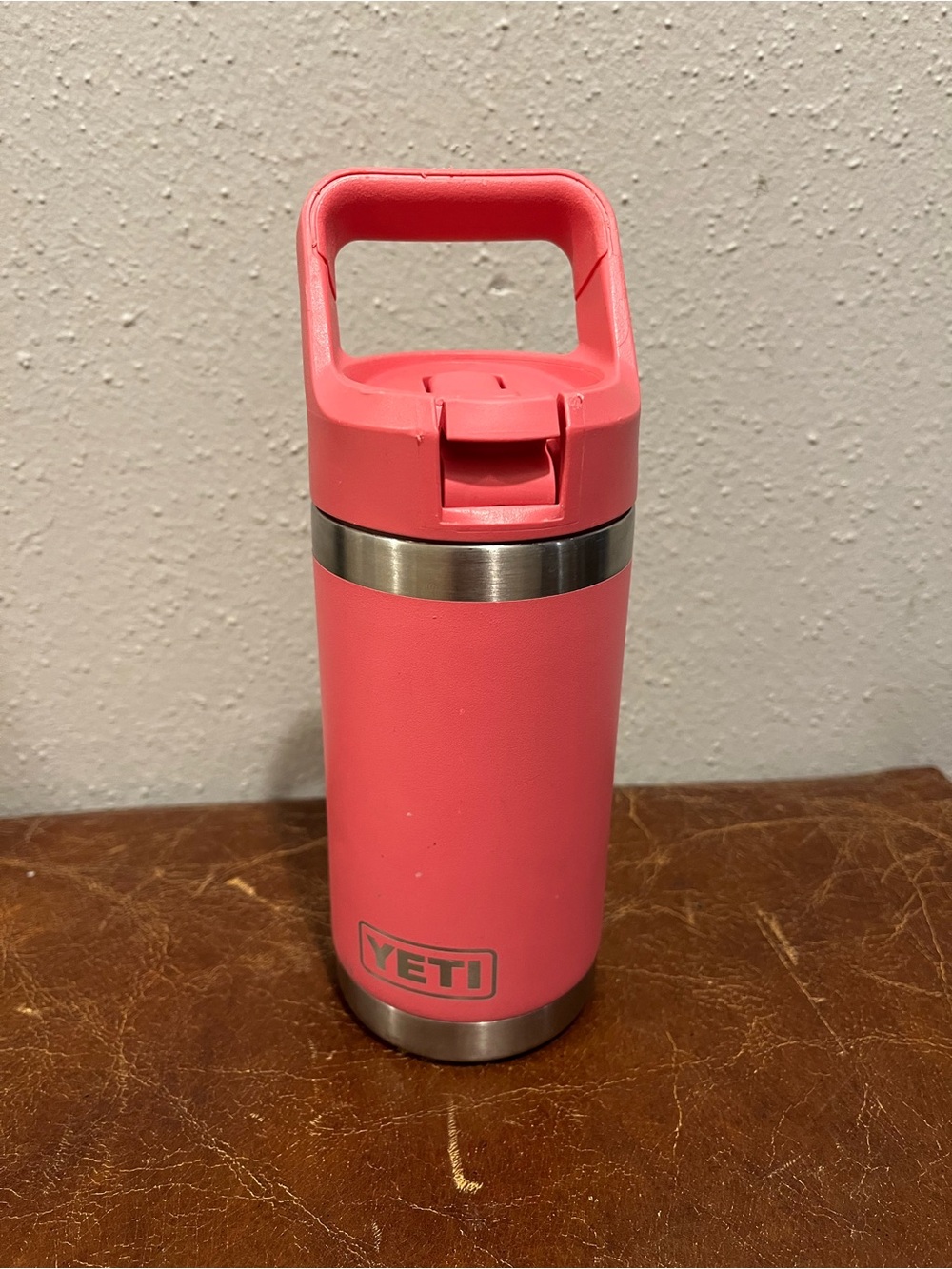 Yeti 12oz kids pink Rambler with flip top